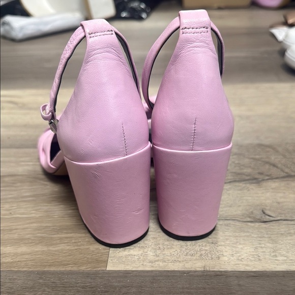 Rebecca Minkoff Light Pink Knotted Heels - Picture 4 of 6